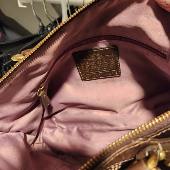 Brown Coach Purse - Picture 4 of 5